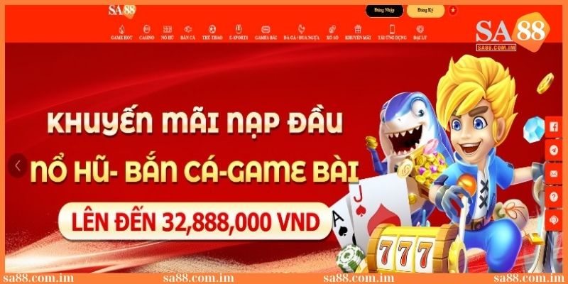 Giới thiệu SA88: Nhà cái cá độ công bằng an toàn và hấp dẫn 2 SA88 thương hiệu nổi bật trong cá cược trực tuyến 2025